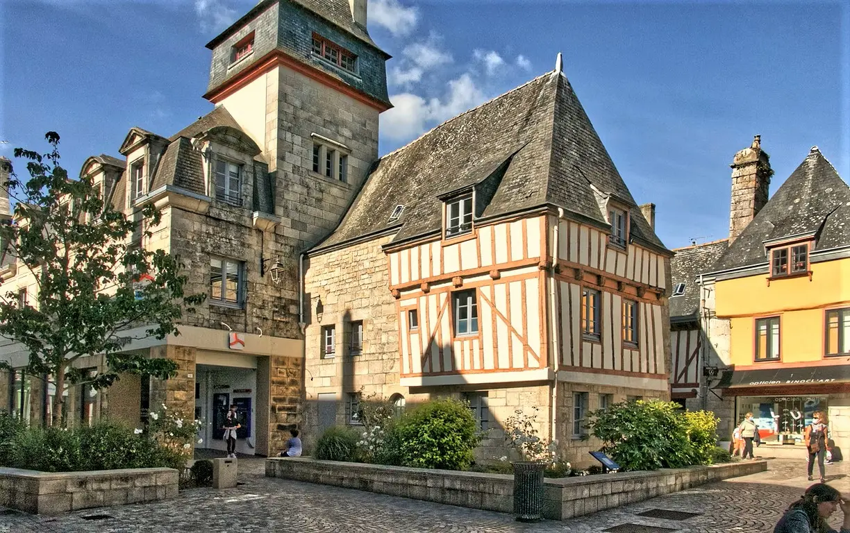 Infographie des prix immobiliers à Quimper